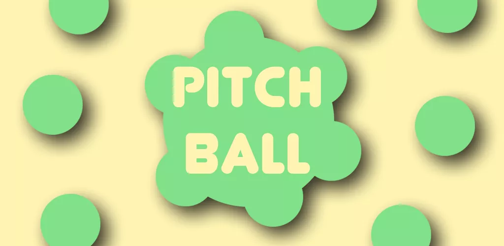 Banner for Pitch Ball showcasing key game features